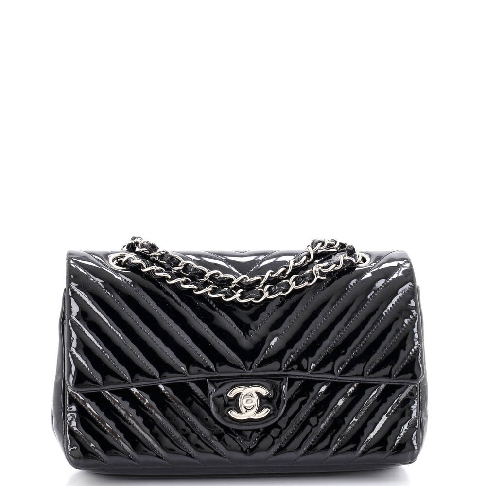 Chanel Classic Double Flap Bag Chevron #257932C41B